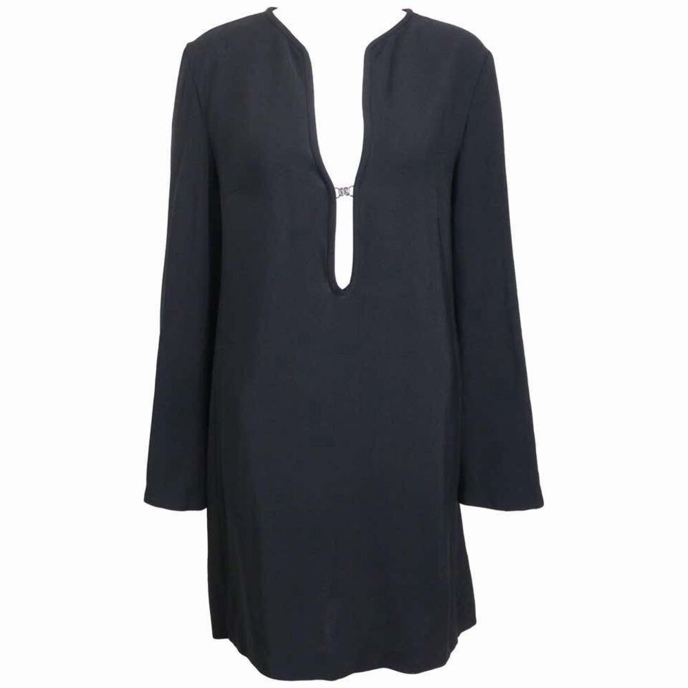 Vintage Gucci by Tom Ford Black Tunic Dress Womens Size 40